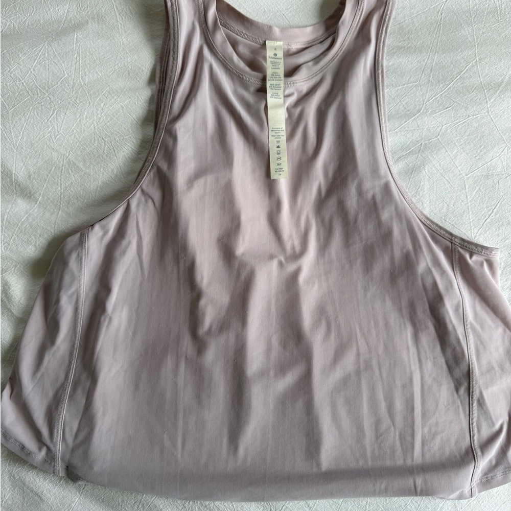Lululemon Athletica Light Pink Tank Top